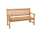 3-zitsbank Patrick Teakhout Naturel hout 150x50 cm-3-Zitsbanken-Livingfurn