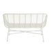 3-zitsbank Wit Ijzer 65x128 cm-3-Zitsbanken-J-Line