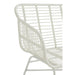 3-zitsbank Wit ijzer 65x128 cm-3-Zitsbanken-J-Line