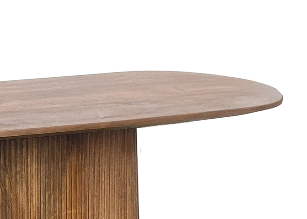 Livingfurn Salvator 140cm - Bruin - Mangohout