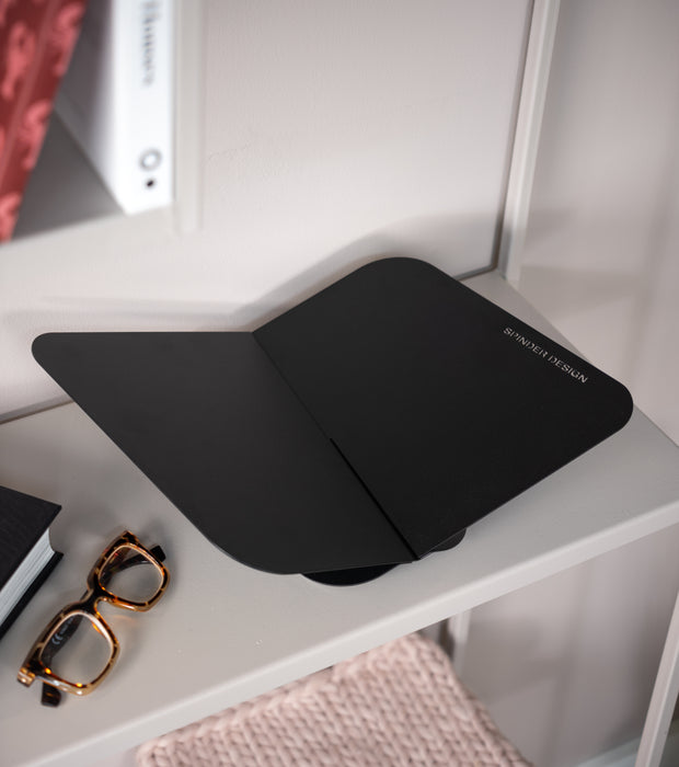 ATALANTA Boekenstandaard - Zwart Spinder Design-Wandplanken-Spinder