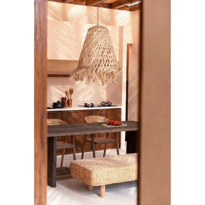 Abaca Jelly Fish Hanglamp - Naturel - L-Hanglampen-Bazar Bizar