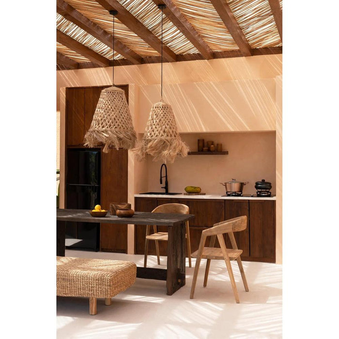 Abaca Jelly Fish Hanglamp - Naturel - L-Hanglampen-Bazar Bizar