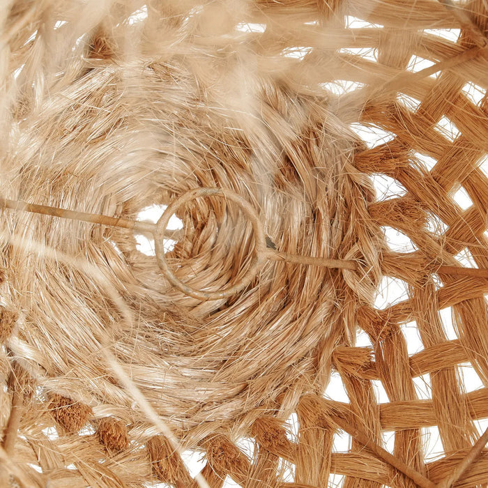 Abaca Jelly Fish Hanglamp - Naturel - S-Hanglampen-Bazar Bizar