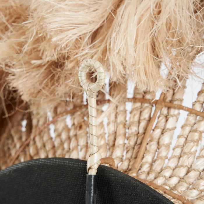 Abaca Solomon Spiegel - Naturel-Spiegels-Bazar Bizar