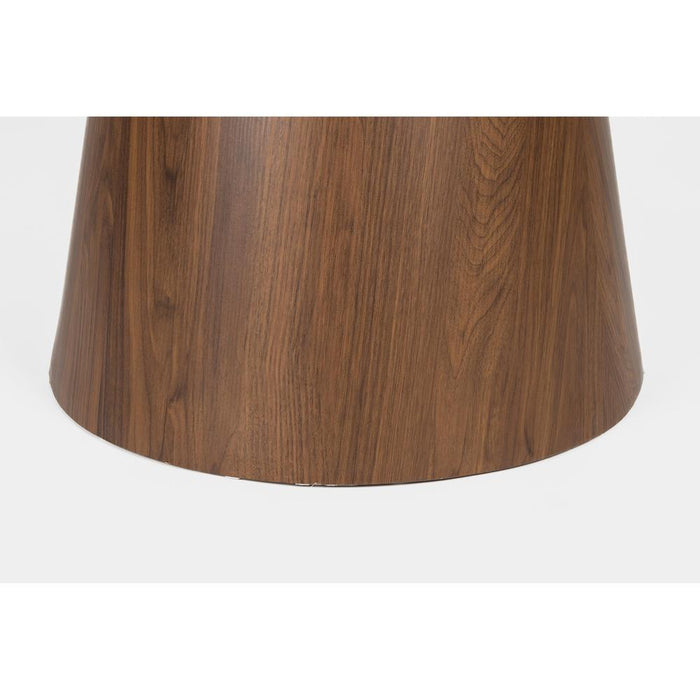 Almira Eettafel Rond Walnoot-Eettafels-Creating Home