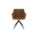 Armchair Daley Beige/Brown-Eetkamerstoelen-Creating Home