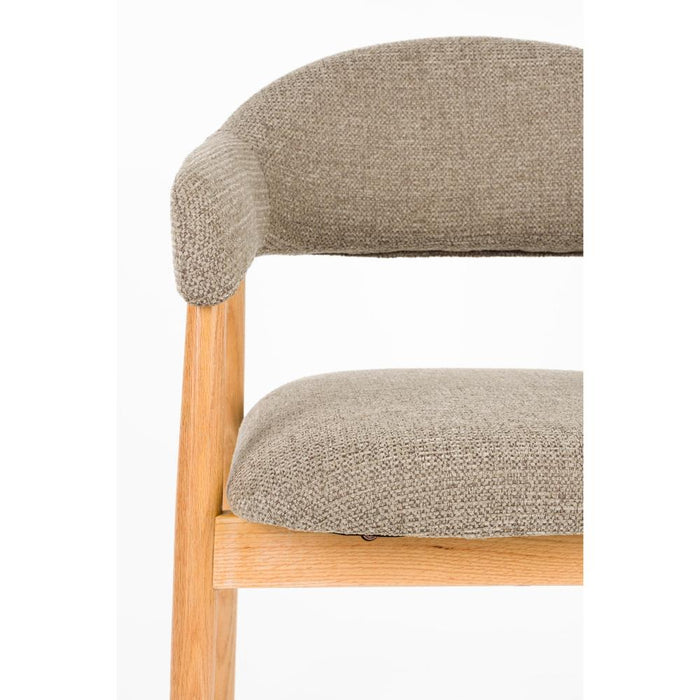 Armchair Indy Dark Brown-Eetkamerstoelen-Creating Home