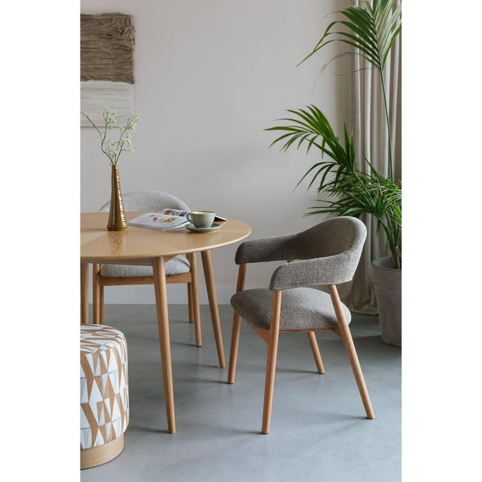 Armchair Indy Dark Brown-Eetkamerstoelen-Creating Home