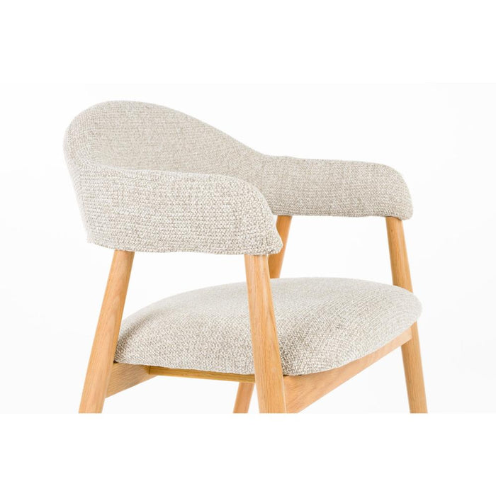 Armchair Indy Light Brown-Eetkamerstoelen-Creating Home