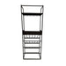 Arto wine rack dark grey base brown marble Grijs-Wijnrekken-PTMD