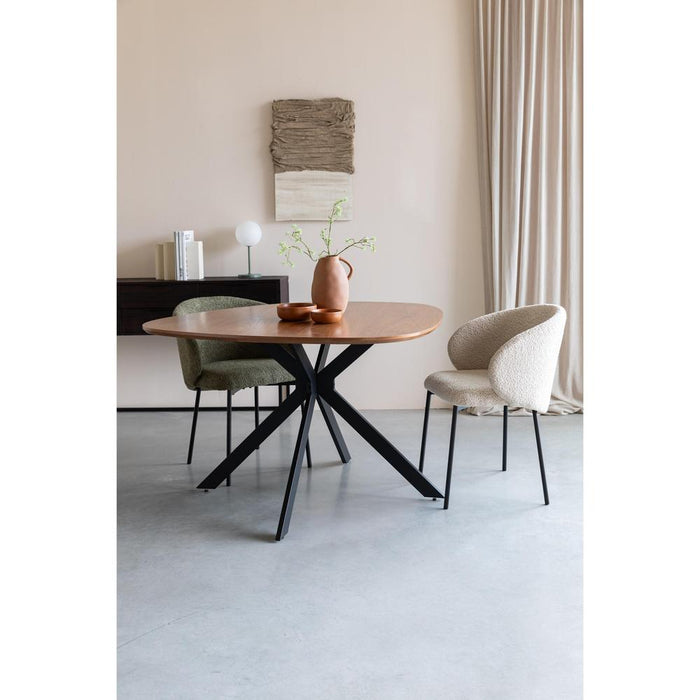 Ayle Stoel Moss Groen-Eetkamerstoelen-Creating Home