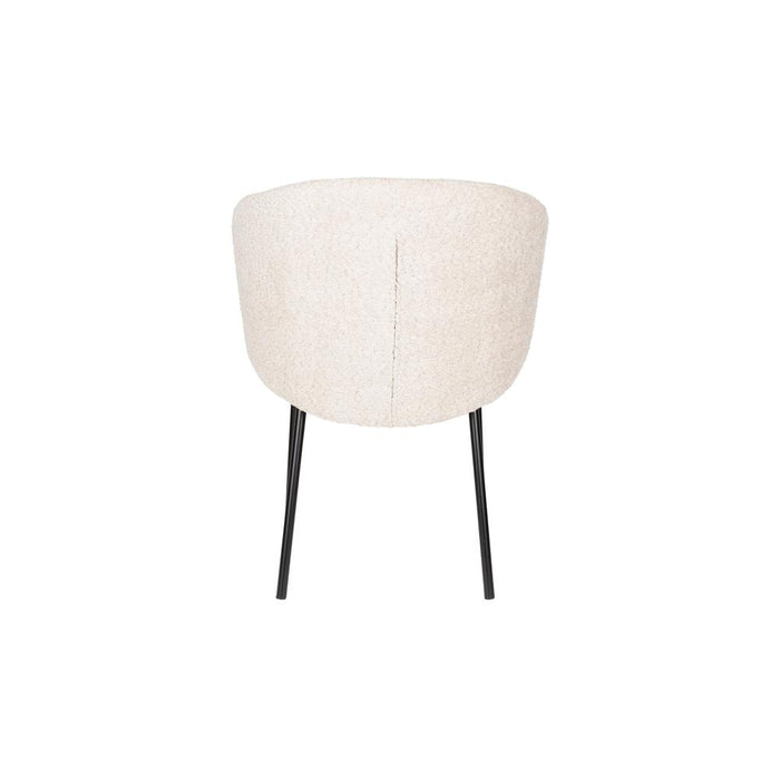 Ayle Stoel Off White-Eetkamerstoelen-Creating Home