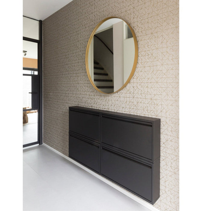 BILLY 1 Schoenenkast | Zwart | Staal Spinder Design-Schoenenrekken-Spinder