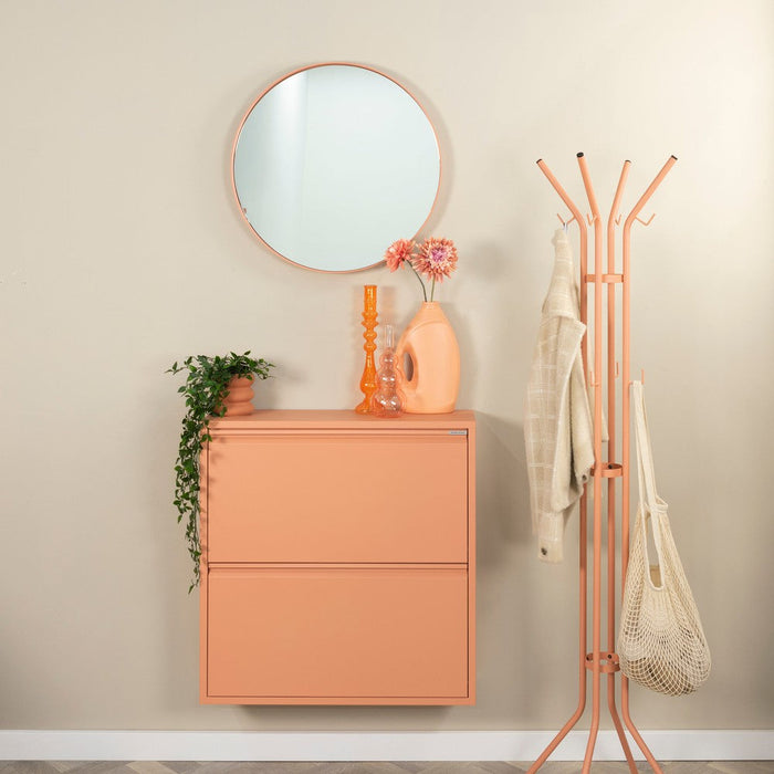 BILLY 2 Schoenenkast | Clay Terra | Staal Spinder Design-Schoenenrekken-Spinder