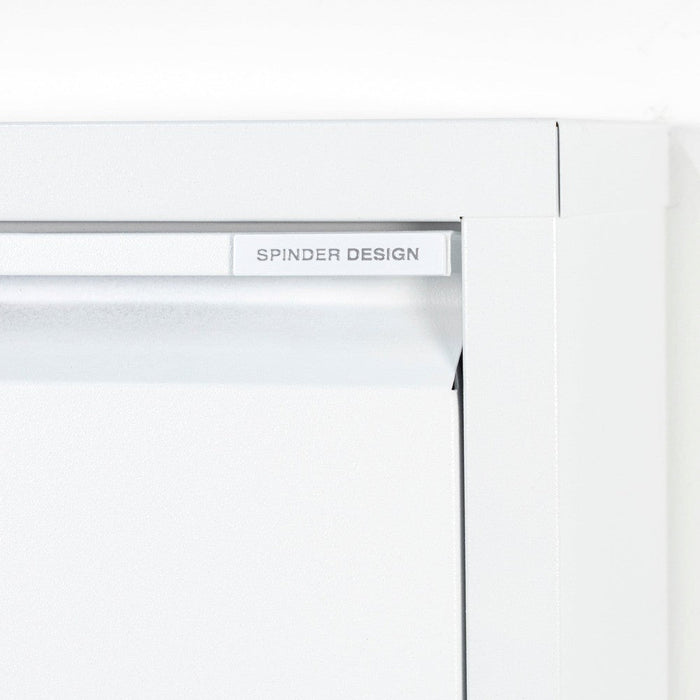 BILLY 2 Schoenenkast | Wit | Staal Spinder Design-Schoenenrekken-Spinder