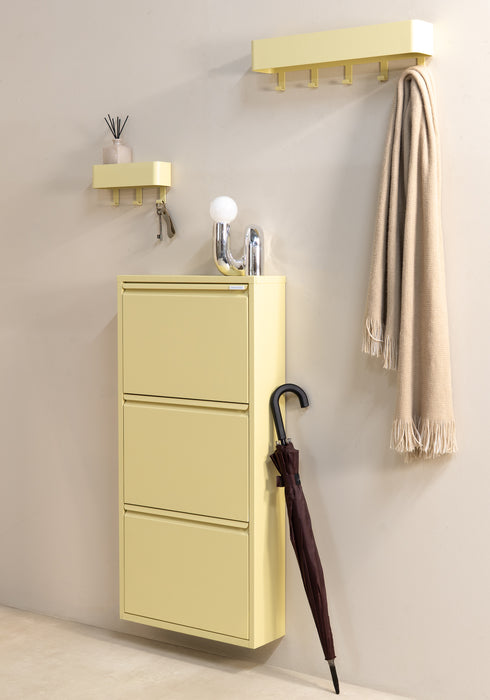 BILLY 3 Schoenenkast - Butter Yellow Spinder Design-Schoenenrekken-Spinder