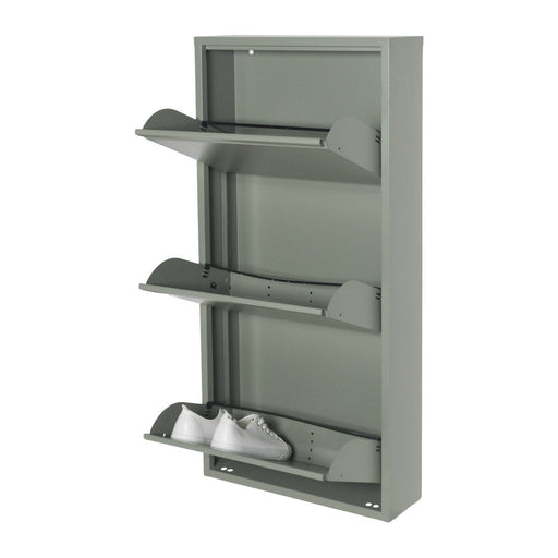 BILLY 3 Schoenenkast | Dusty Green | Staal Spinder Design-Schoenenrekken-Spinder