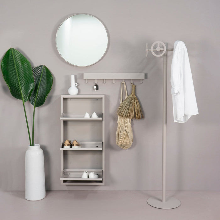 BILLY 3 Schoenenkast | Silky Taupe | Staal Spinder Design-Schoenenrekken-Spinder
