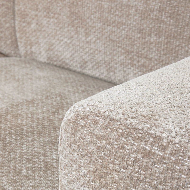 Bank Eden Naturel Chenille 3-Zits 207x87x78 cm-3-Zitsbanken-LABEL51