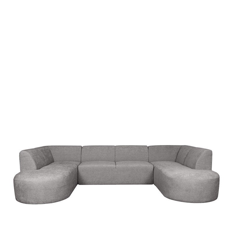 Bank Espen Stone Chenille U-Bank 332x223x79 cm-3-Zitsbanken-LABEL51