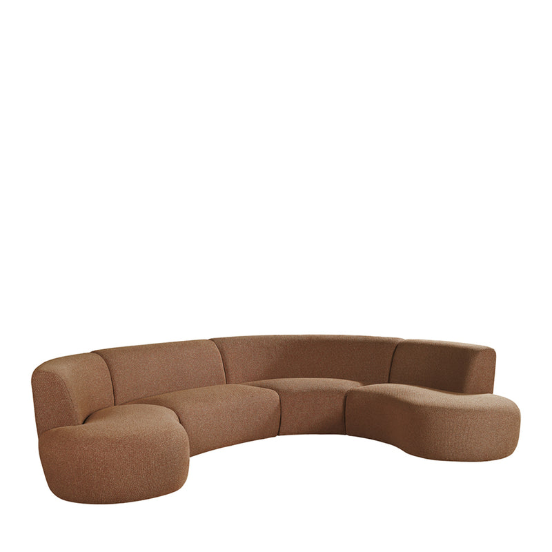 Bank Florence Coral Boucle U-Bank 350x262x77 cm-3-Zitsbanken-LABEL51