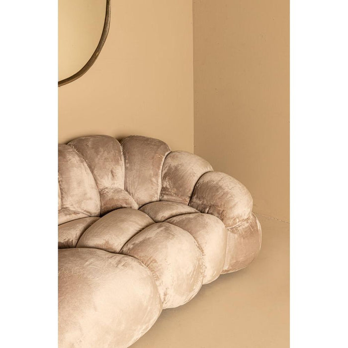 Bank Nubibus Polyester Rood-3-Zitsbanken-PTMD