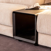Bank Tivoli Zwart Hout Console 35x95x45 cm-3-Zitsbanken-LABEL51