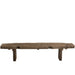 Bankje Brut Gerecycled Hout Bruin 190x38x46 cm-3-Zitsbanken-J-Line