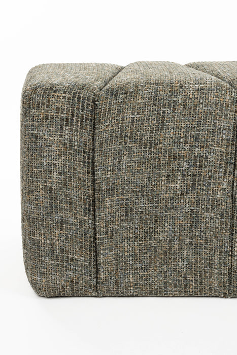 Bankje Dance Polyester Groen 120 cm – detail