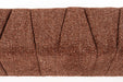 Bankje Dance Polyester Terracotta 120 cm – detail 2
