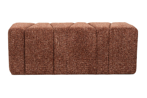 Bankje Dance Polyester Terracotta 120 cm – hoofdfoto