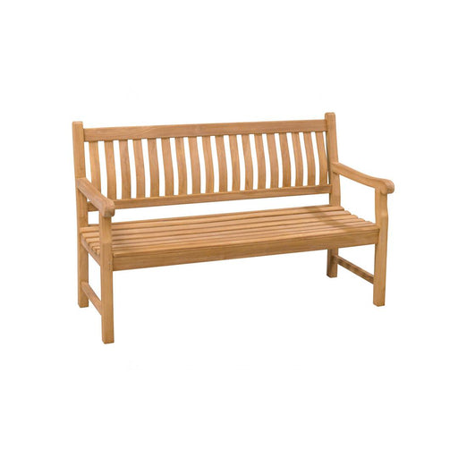 Bankje Patrick Teakhout Naturel hout 180x50 cm-Eetkamerbanken-Livingfurn