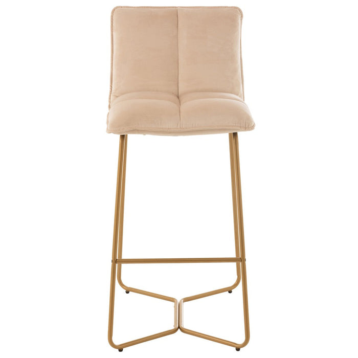 Barkruk Beige Multiplex 47 cm 47x55x104 cm-Barkrukken-J-Line