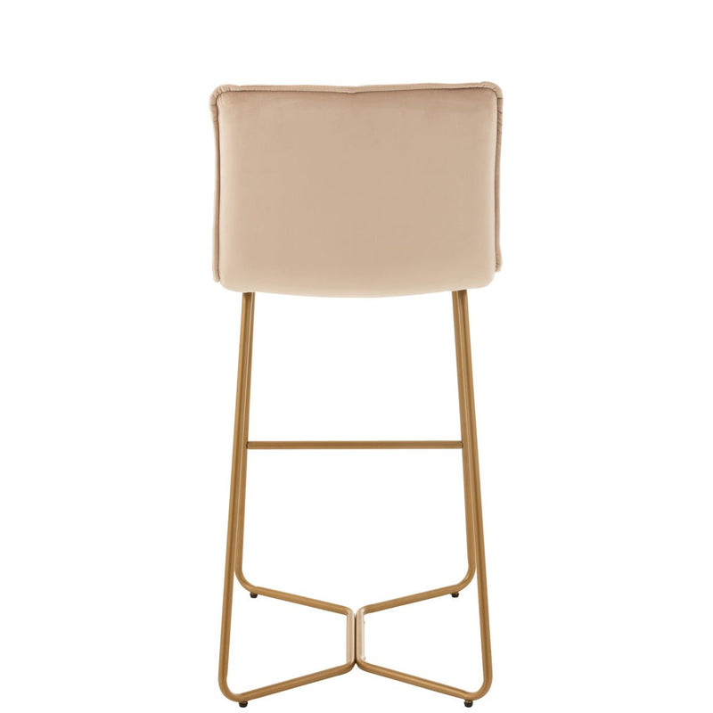 Barkruk Beige Multiplex 47 cm 47x55x104 cm-Barkrukken-J-Line