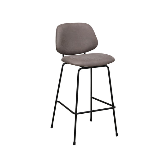 Barkruk Bello Taupe Micro Suede Hoog 46x53x105 cm-Barkrukken-LABEL51