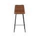 Barkruk Bistro Micro suede Bruin-Barkrukken-LABEL51