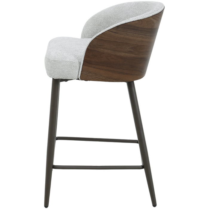 Barkruk Bosca Polyester Beige-Barkrukken-PTMD