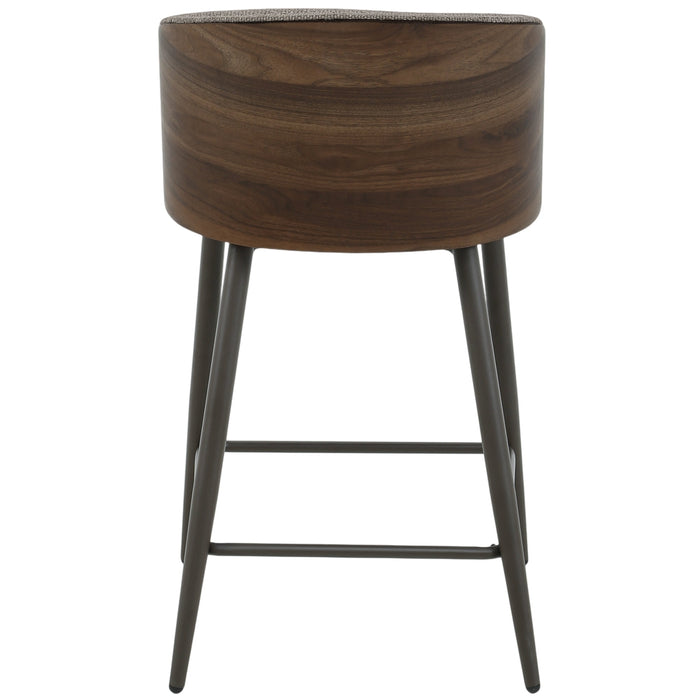 Barkruk Bosca Polyester Beige-Barkrukken-PTMD
