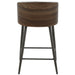 Barkruk Bosca Polyester Bruin-Barkrukken-PTMD