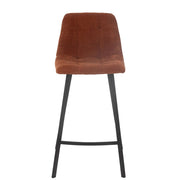 Barkruk Bronze Sponge 43 cm 43x46x95 cm-Barkrukken-J-Line