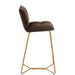 Barkruk Bruin Multiplex 47 cm 47x55x104 cm-Barkrukken-J-Line