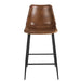 Barkruk Bruin ijzer 45 cm 45x48x100 cm-Barkrukken-J-Line