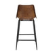 Barkruk Bruin ijzer 45 cm 45x48x100 cm-Barkrukken-J-Line