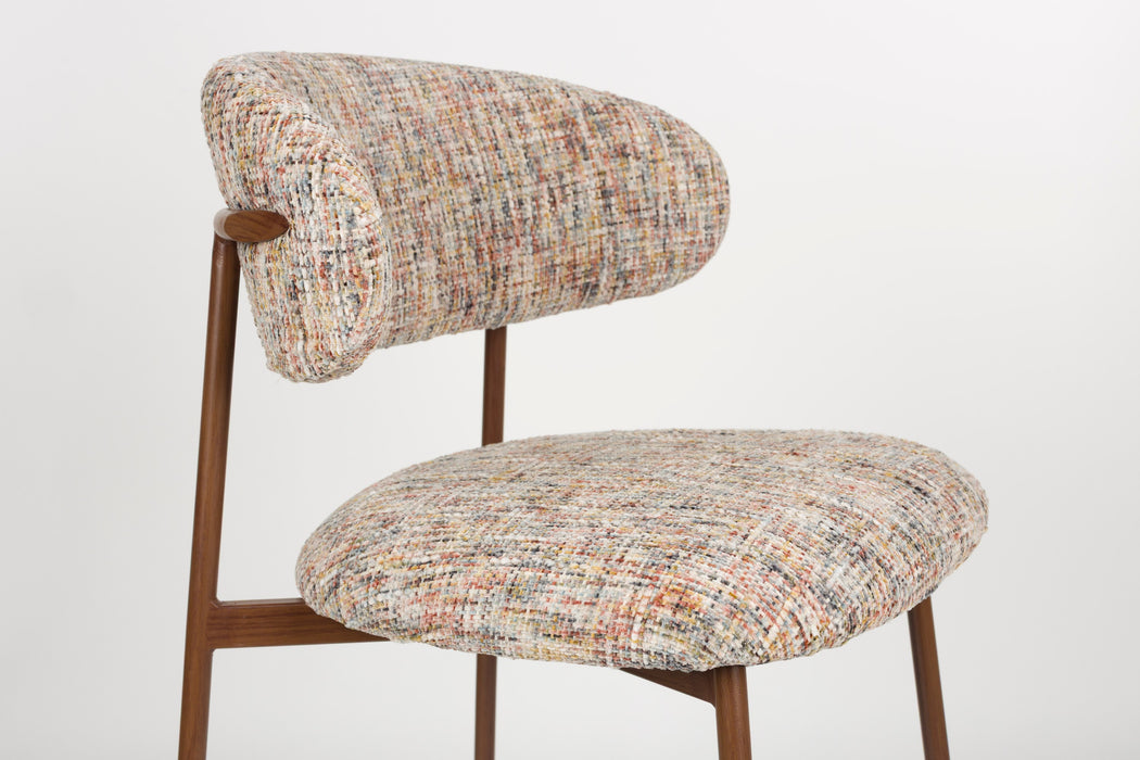 Barkruk Claes Multicolour Polyester Beige 65cm