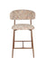 Barkruk Claes Multicolour Polyester Beige 65cm-Barkrukken-Creating Home