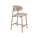 Barkruk Claes Multicolour Polyester Beige 65cm-Barkrukken-Creating Home