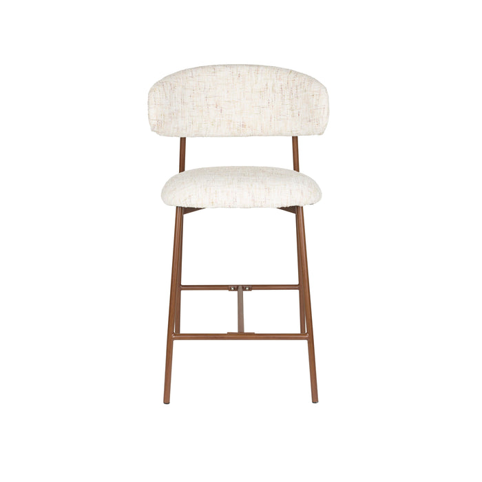 Barkruk Claes Off-White-Eetkamerstoelen-Creating Home