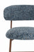 Barkruk Claes Polyester Blauw 65 cm – detail