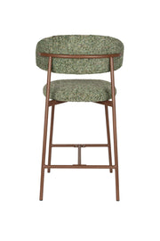 Barkruk Claes Polyester Groen 65cm-Barkrukken-Creating Home